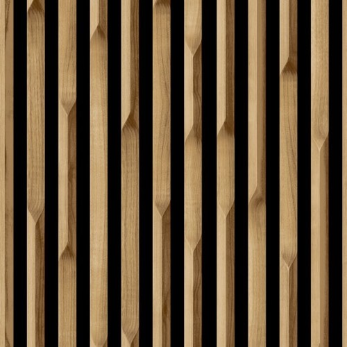 Tapeta jak deseczki DREWNIANE 3D Lamele drewniane Flizelina do mycia