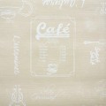 Cerata OBRUS BEŻOWY NAPISY jak kredą BISTRO POLSKA