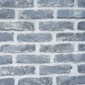 Tapeta CEGŁA szara stara 3D mur z cegły Flizelina