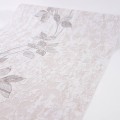 Tapeta LISTKI LISTECZKI brązowa do pokoju BROKAT flizelina
