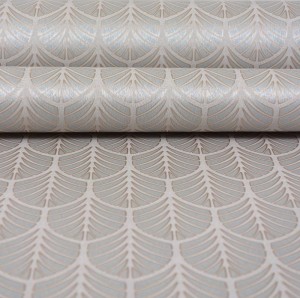 Tapeta GEOMETRIA srebrna złota GLAMOUR Flizelina