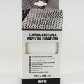 Siatka przeciw owadom biała 170x180 Scley + rzepy