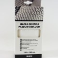 Siatka przeciw owadom biała 170x180 Scley + rzepy