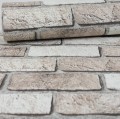 Tapeta CEGŁA 3D brązowa MUR Z CEGŁY winyl ZMYWALNA