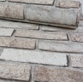Tapeta CEGŁA 3D brązowa MUR Z CEGŁY winyl ZMYWALNA