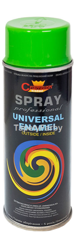Emalia uniwersalna Spray Professional 400ml - Zielony Jasny RAL 6018 Champion - farba w aerozolu