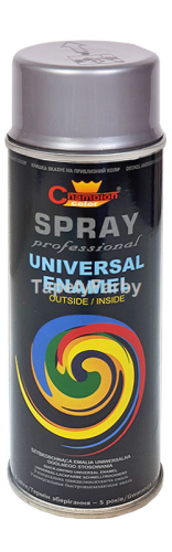 Emalia uniwersalna Spray Professional 400ml - Szary Jasny RAL 7046 Champion - farba w aerozolu