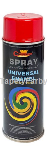 Emalia uniwersalna Spray Professional 400ml - Czerwony Jasny RAL 3020 Champion - farba w aerozolu