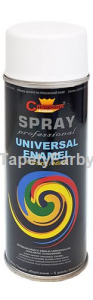 Emalia uniwersalna Spray Professional 400ml - Biały Matowy RAL 9003 Champion - farba w aerozolu