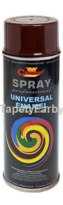 Emalia uniwersalna Spray Professional 400ml - Brązowy RAL 8016 Champion - farba w aerozolu