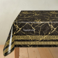 Cerata MARMUR czarny wzór marmuru złote nerwy na metry 10x140cm