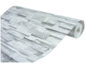 Tapeta KAMIEŃ ŁUPANY ŁUPEK SZARY 3D PAPIER EKO