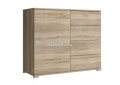 Okleina meblowa samoprzylepna Dąb Sonoma jasny 90 x 100 cm d-c-cfix 5595