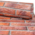Tapeta CEGŁA 3D CZERWONA stary mur z cegły papier