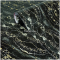 Okleina meblowa samoprzyl. marmur czarno-złoty 67,5x100cm Patifix 63-4110