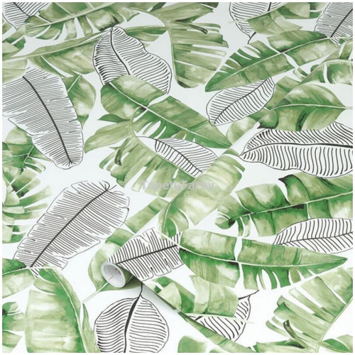 Okleina meblowa samoprzylepna Liście Liva 45 x 100 cm d-c-fix 200-3268