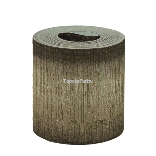 Pasek do tapet BRĄZOWY BEŻOWY CIENIOWANY border flizelina szer.5,3cm dł.5mb