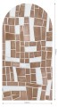 Tapeta Łuk Mosaico Light