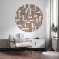Tapeta Koło Mosaico Light