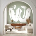 Couple Sage- Tapeta w standaryzowanych rolkach