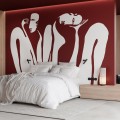 Couple Burgundy- Tapeta w standaryzowanych rolkach