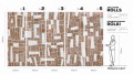 Mosaico Light- Tapeta w standaryzowanych rolkach