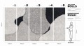 Shapes- Tapeta w standaryzowanych rolkach