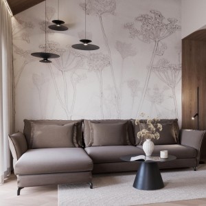 Erbario Light- Tapeta w standaryzowanych rolkach