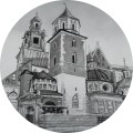 Tapeta Koło Wawel