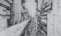 Cyber City - Tapeta w standaryzowanych rolkach
