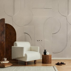 Bene Beige - Tapeta w standaryzowanych rolkach