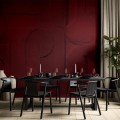 Bene Burgundy - Tapeta w standaryzowanych rolkach