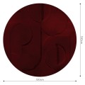 Tapeta Koło Bene Burgundy