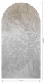 Tapeta Łuk Grey Ombre Flower