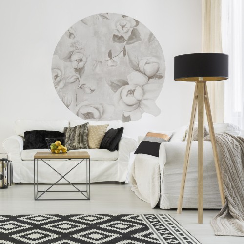 Tapeta Koło Kotone Beige