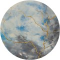Tapeta Koło Aqua