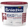 Farba lateksowa Śnieżka Eko Plus 5l emulsja wewnętrzna biała matowa do szorowania na mokro