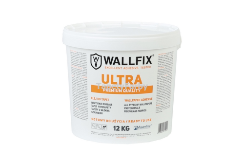 Klej do wszystkich tapet gotowy do użycia Wallfix ULTRA 12 kg we wiaderku