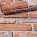 Tapeta CEGŁA 3D czerwona MUR Z CEGŁY winylowa na papierze ZMYWALNA 1,06mb