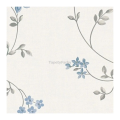 Tapeta KWIATKI niebieskie drobne ŁĄCZKA na Flizelinie bez pasowania wzoru
