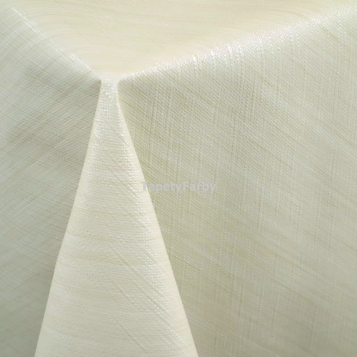 Cerata cała BEŻOWA skośny wzór na metry na flizelinie 140x10 cm