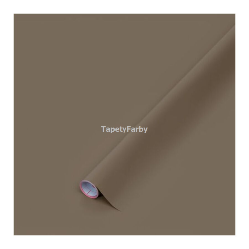 Okleina meblowa samoprzylepna BRĄZ TIKOWY MAT. 45 x 200 cm d-c-fix 346-0714