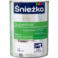 Emalia olejno-ftalowa biała matowa Supermal do drewna metalu Śnieżka 0,8l