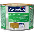 Emalia olejno-ftal. j.orzech połysk Supermal do drewna metalu Śnieżka 0,4l