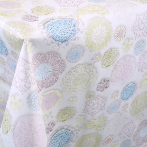 Cerata KORONKOWE SERWETKI delikatny wzór 140x10cm metraż