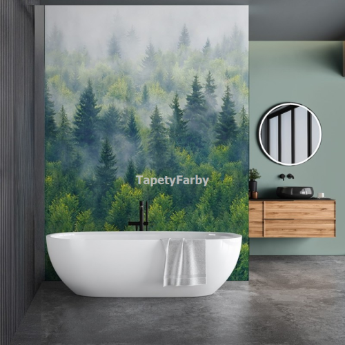 Tapeta LAS we MGLE Mural na flizelinie szer.1,59 wys.2,7 m