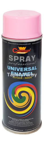 Farba w spreju Spray Uniwersalny RÓŻOWY połysk Ral 3017 400ml Champion