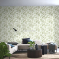 Tapeta wzór liściasty zielone LIŚCIE EUKALIPTUSA 3D flizelina do mycia