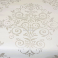 Cerata OBRUS beżowy ORNAMENT na Flizelinie polska metraź 10x140cm