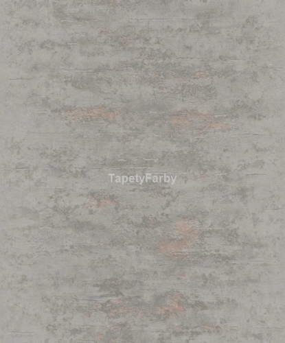 Tapeta BETON SZARY MIEDZIANE PRZETARCIA 3D ZMYWALNA